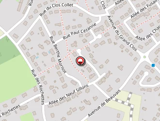 Carte de Espace Multisports à Lanvallay