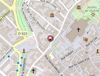 Carte de Violette Oger à Chartres