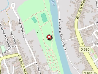 Carte de Ecole Primaire Du Centre à Baccarat