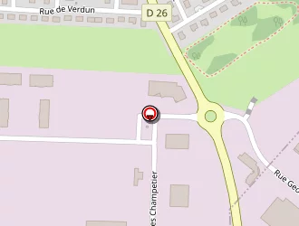 Carte de Lariviere à Damigny