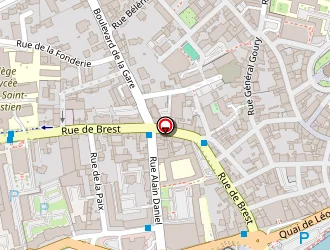 Carte de Roudaut Créateur D'intérieur à Landerneau