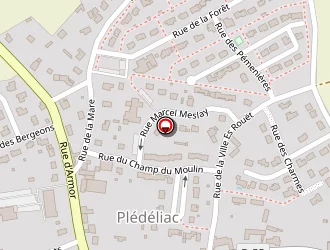 Carte de Marie Pelherbe à Plédéliac