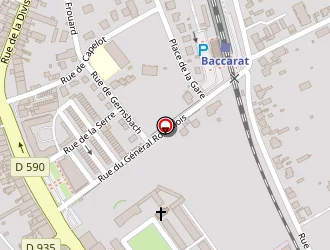 Carte de Max Plomberie à Baccarat