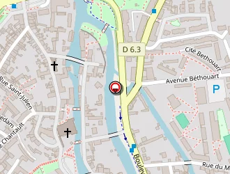 Carte de Dominos Pizza à Chartres