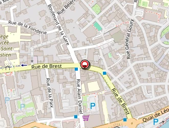 Carte de Auto Ecole Gilles Le Guen à Landerneau