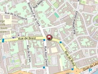 Carte de Ecole Saint Julien à Landerneau