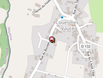 Carte de Mairie à Couesmes-vaucé