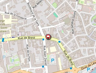 Carte de Bonbonland à Landerneau