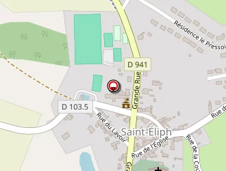 Carte de Ecole Mixte à Saint-éliph