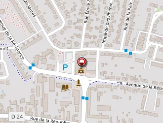 Carte de Centre Socio Educatif à Mainvilliers