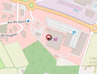 Carte de Lejard à Lanvallay