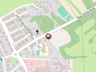 Carte de La Maison Blanche à Quévert