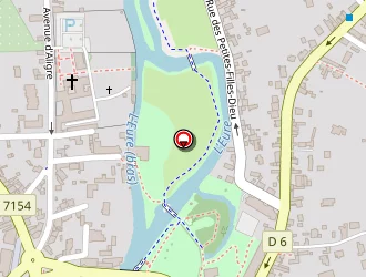 Carte de Lycée Notre Dame à Chartres