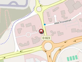 Carte de Campus De La Cci D'eure-et-loir à Chartres