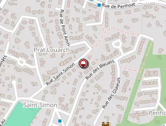 Carte de Coat Yvonne à Gouesnou