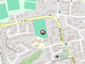 Carte de Saint Divy Fermetures à Saint-divy