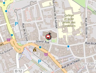 Carte de Citotel Le Challonge à Dinan