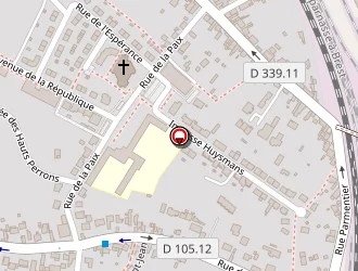 Carte de Africa Latina à Chartres