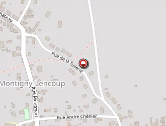 Carte de Agence Postale Communale à Montigny-lencoup