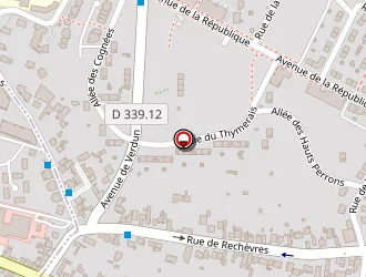 Carte de Guichard Michelle à Chartres