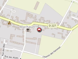 Carte de Paradise Nails à Machault