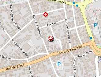 Carte de Adecco à Dinan