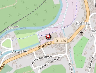 Carte de Créa-couture à Rothau