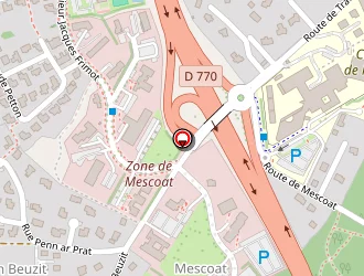 Carte de Le Moy Couverture à Landerneau