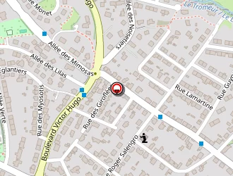 Carte de Ecole Notre-dame Du Tromeur à Landerneau