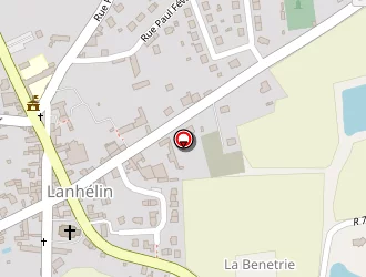 Carte de La Fournee à Lanhélin