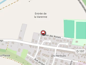 Carte de Salle Des Fêtes à Vecqueville