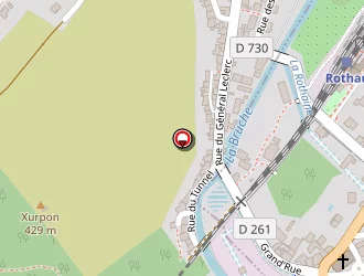 Carte de A.m.k. Métal à Rothau