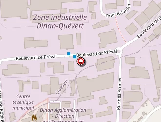 Carte de Voxeo à Dinan