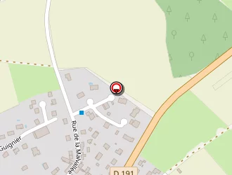 Carte de Ceris à Villeneuve-sur-auvers