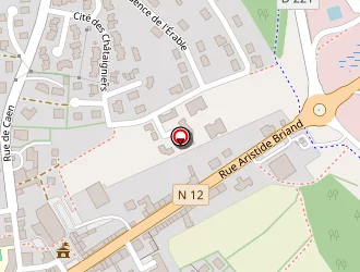 Carte de Maison Fosset à Pré-en-pail