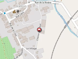 Carte de Terrain De Pétanque à Vallois