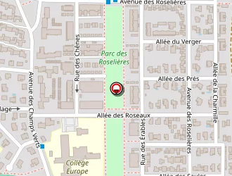 Carte de Collège Europe à Obernai