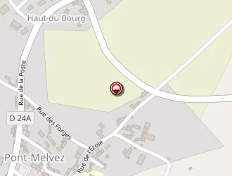 Carte de La Poste à Pont-melvez