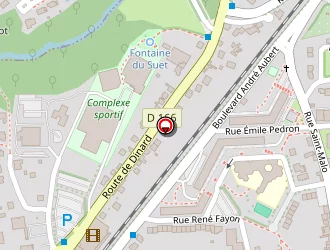 Carte de Cinéma Alizés à Dinan