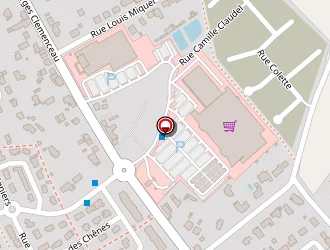 Carte de Hôtel Les Alizés à Lamballe