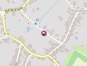 Carte de Granulest à Favières