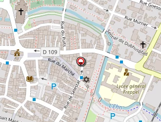 Carte de Breul Albert à Obernai