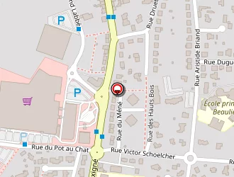 Carte de Pressing Leclerc à Lamballe