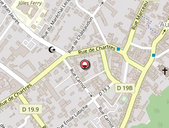 Carte de Aubijoux à Auneau