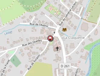 Carte de La Claquette à Broque (la)