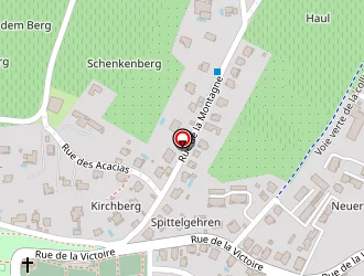 Carte de Stade Municipal à Obernai