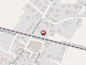 Carte de Gillouaye André à Pommeret