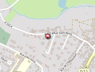 Carte de Collège Jules Ferry à Auneau