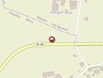 Carte de Pape (gaec) à Ploudiry