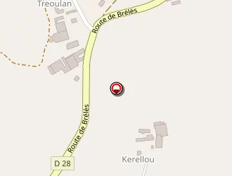 Carte de Bréneol à Plouarzel